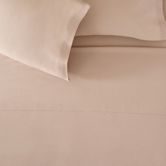 ❤️BUY 2 GET 1 FREE Elegant Silky TENCEL™ King & Queen Sheet Set, Shell Pink - Picture 1 of 16